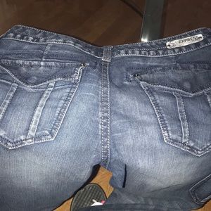 Gorgeous express Jean leggings size 12